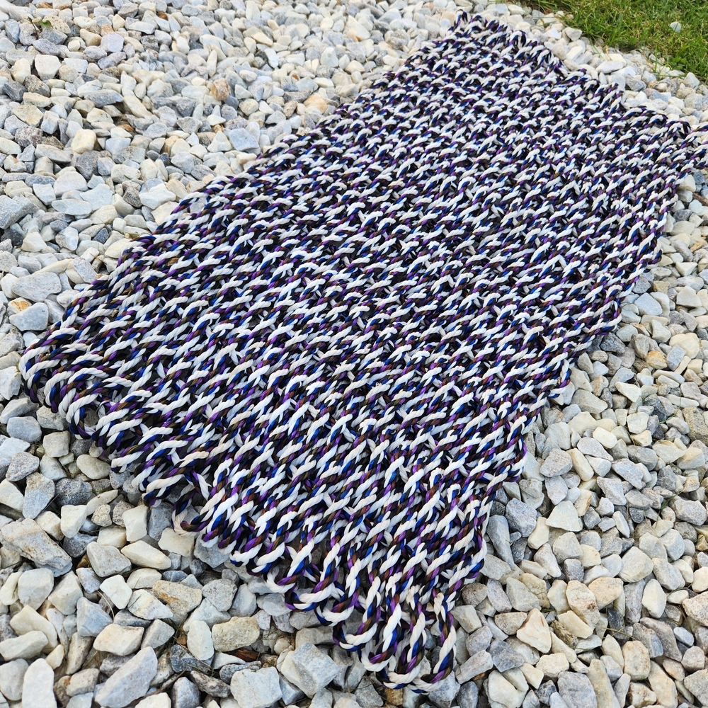 Woven Multicolor Door Mat